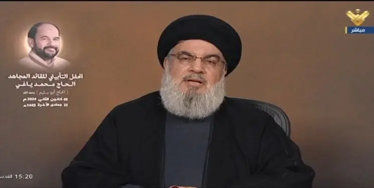 نصرالله: نمی‌توانیم پاسخ ترور صالح العاروری را ندهیم/ ۶۷۰ حمله در سه ماه علیه مواضع اسرائیل​