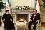 سفر رئیس جمهور تاجیکستان به تهران