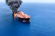 تصاویر ادعایی جدید آمریکا درباره حادثه نفتکش‌ها