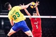 واکنش FIVB به مصاف ایران و برزیل