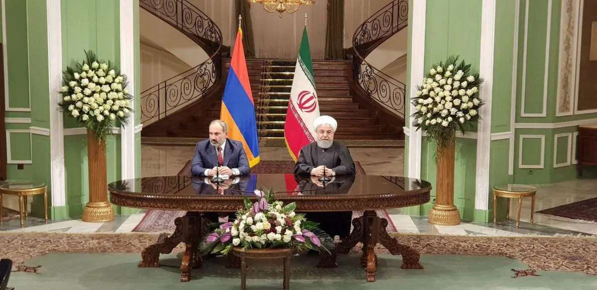 در نشست خبری روحانی و پاشینیان چه گذشت؟