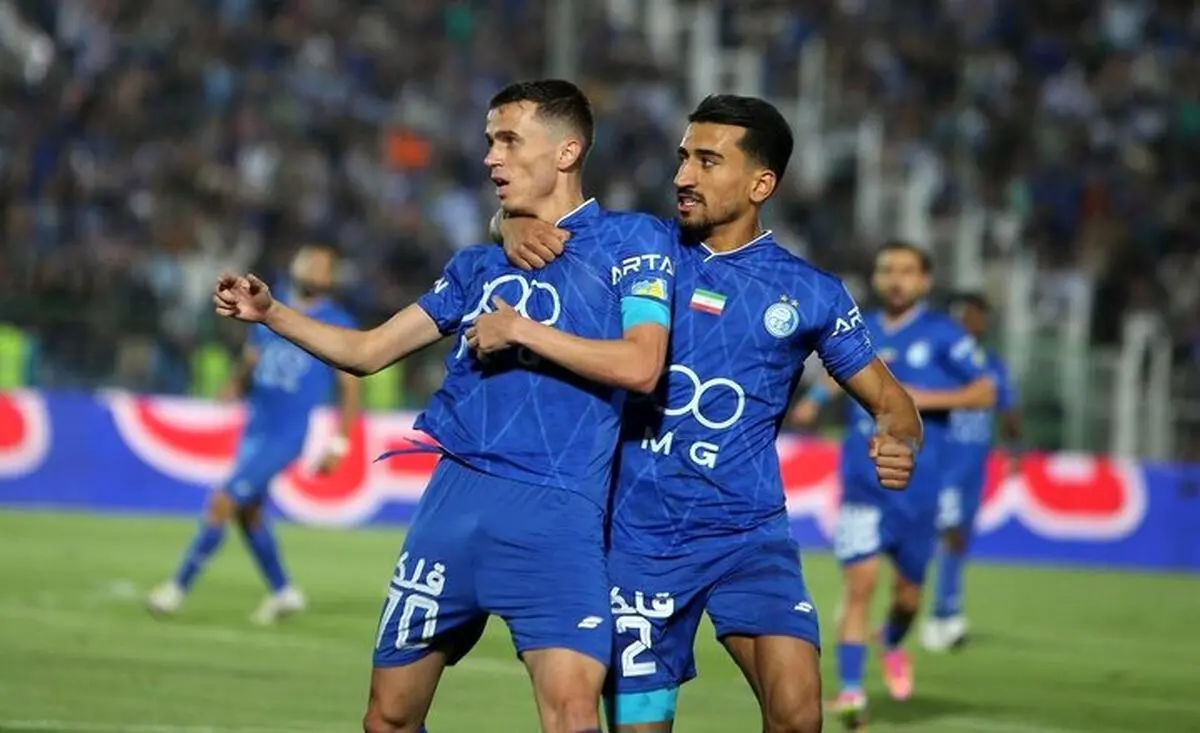 پوستر بازی استقلال با تصویر دو چهره تازه درگذشته+عکس