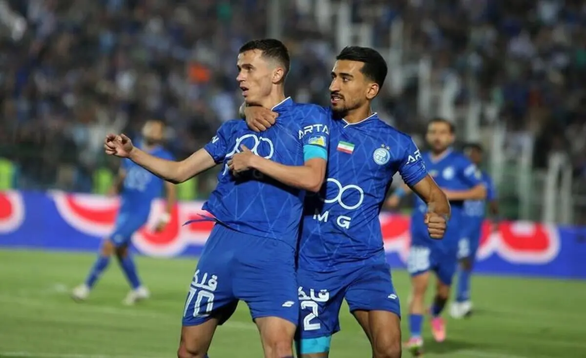 پوستر بازی استقلال با تصویر دو چهره تازه درگذشته+عکس