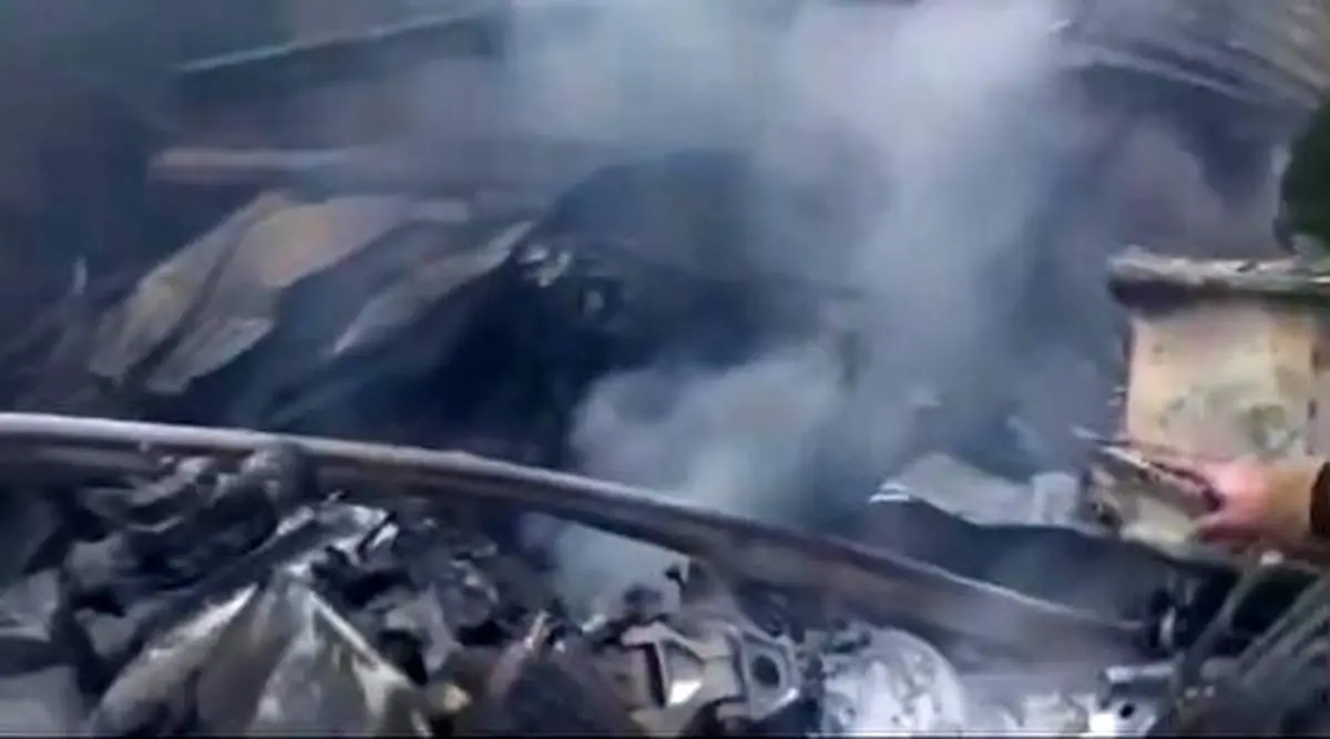 ویدیوهای سقوط هلی‌کوپتر ارتش و روایت شاهدان عینی
