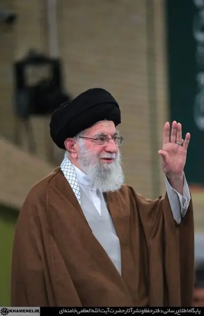 دیدار معلمان با حضرت آیت‌الله خامنه‌ای رهبر معظم انقلاب اسلامی/گزارش تصویری