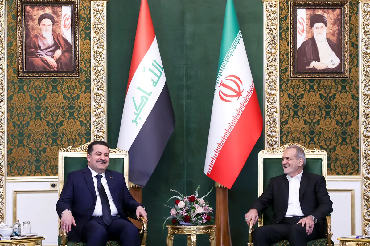 پزشکیان: امیدواریم روند توسعه همکاری‌های ایران و عراق شتاب بیشتری بگیرد/دغدغه‌های مشترک درباره سوریه داریم