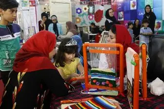 راه اندازی غرفه کودک در بیست و هشتمین دوره نمایشگاه ملی صنایع دستی
