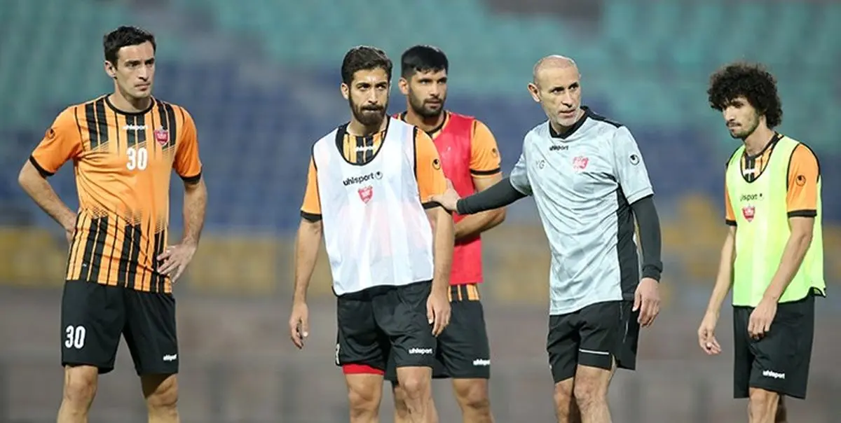 حضور ملیپوشان در تمرین پرسپولیس