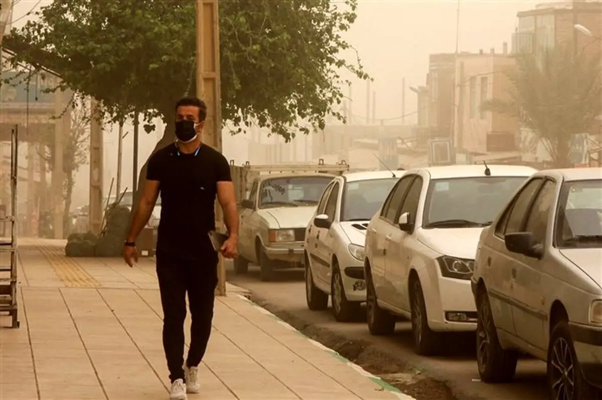 ورزش باد شدید تهران 