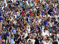 استقبال ۱۵۰۰ نفری از استقلال در اهواز