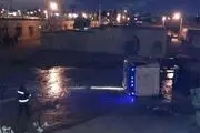 انفجار تانکر در سنندج - مریوان یک کشته و ۶ مجروح برجای گذاشت 