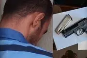 اولین تصویر از ضارب مسلح خیابان طالقانی
