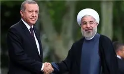 استقبال رسمی اردوغان از روحانی/شلیک گلوله به افتخار روحانی+تصاویر