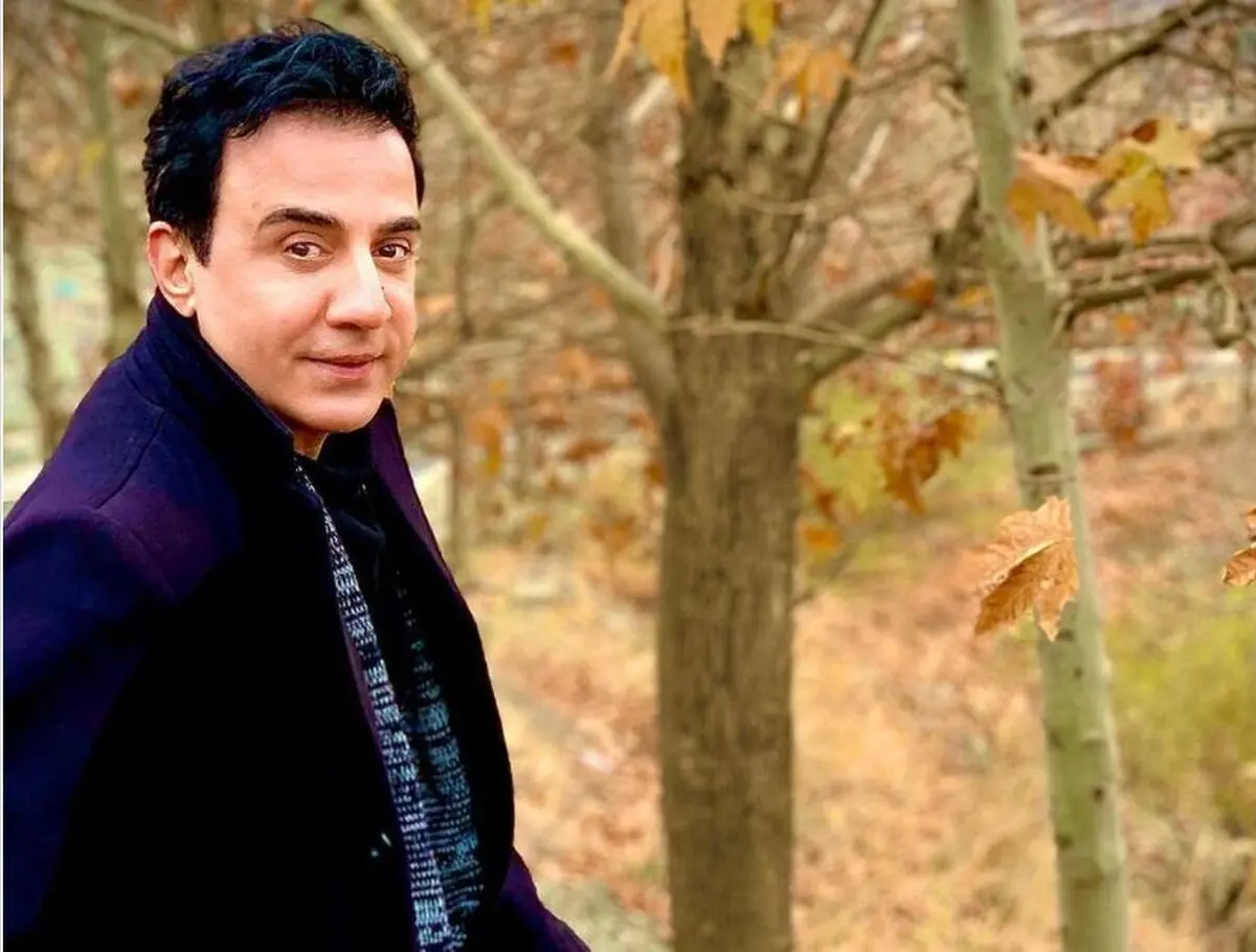 عمو پورنگ در باغ بهشت /عکس