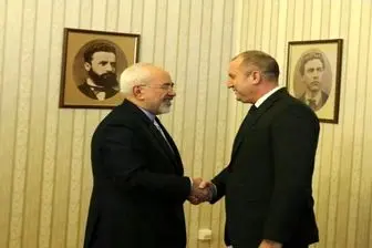 ظریف با رئیس جمهور بلغارستان دیدار کرد