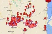 آژیر خطر در اکثر نقاط اسرائیل به صدا درآمد+نقشه
