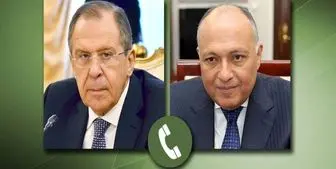 گفت‌وگوی تلفنی وزیران خارجه روسیه و مصر 