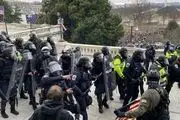 مجروح شدن ۶۰ پلیس کنگره در جریان حمله شب گذشته 