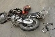 واژگونی موتورسیکلت با دوکشته