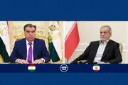 گفت‌وگوی تلفنی پزشکیان با رئیس جمهور تاجیکستان