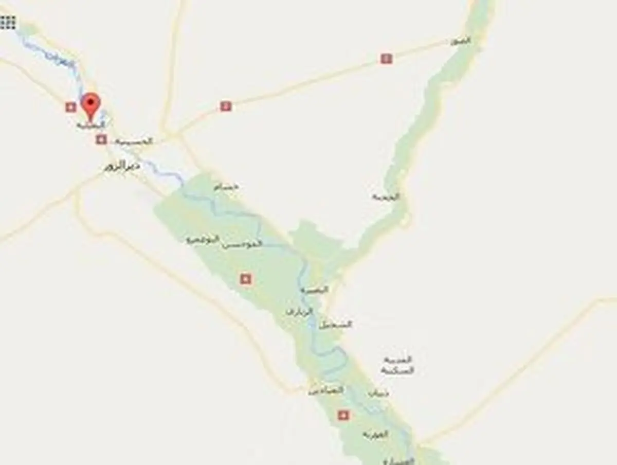 انفجار خط لوله گاز در شهر دیرالزور سوریه