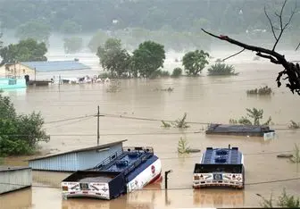 بارش باران، رانش زمین و سیل در هند ۶۰ کشته برجا گذاشت