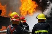 آتش‌سوزی در یک ساختمان متروکه در پارک ارم