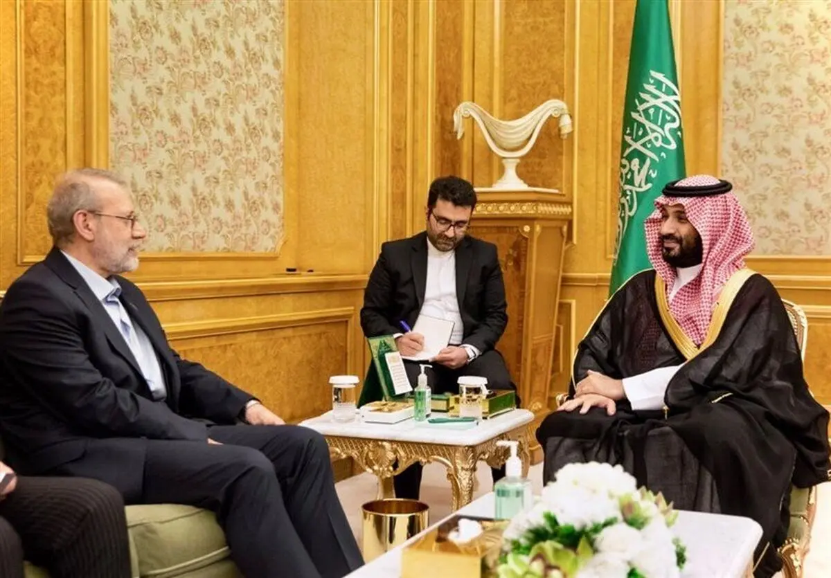 جزئیات و نتایج دیدار لاریجانی و بن‌ سلمان