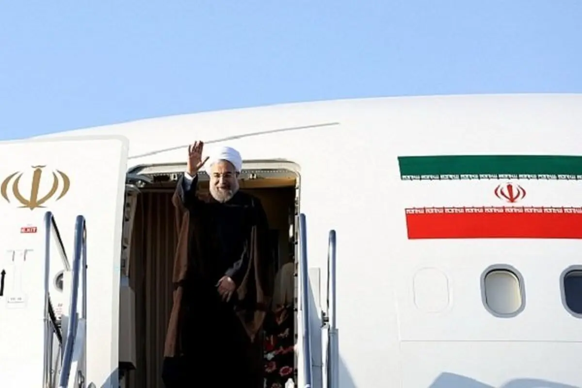 روحانی وارد نیویورک شد