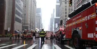 مجروح شدن ۶۰ نفر در آتش‌سوزی گسترده نیویورک 