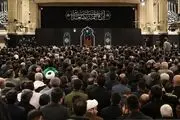 مراسم عزاداری شب شهادت حضرت فاطمه‌ زهرا (س) با حضور رهبر انقلاب