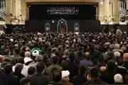 مراسم عزاداری شب شهادت حضرت فاطمه‌ زهرا (س) با حضور رهبر انقلاب