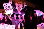 برخورد جدی  نیروهای امنیتی آمریکا با معترضان انتخاباتی