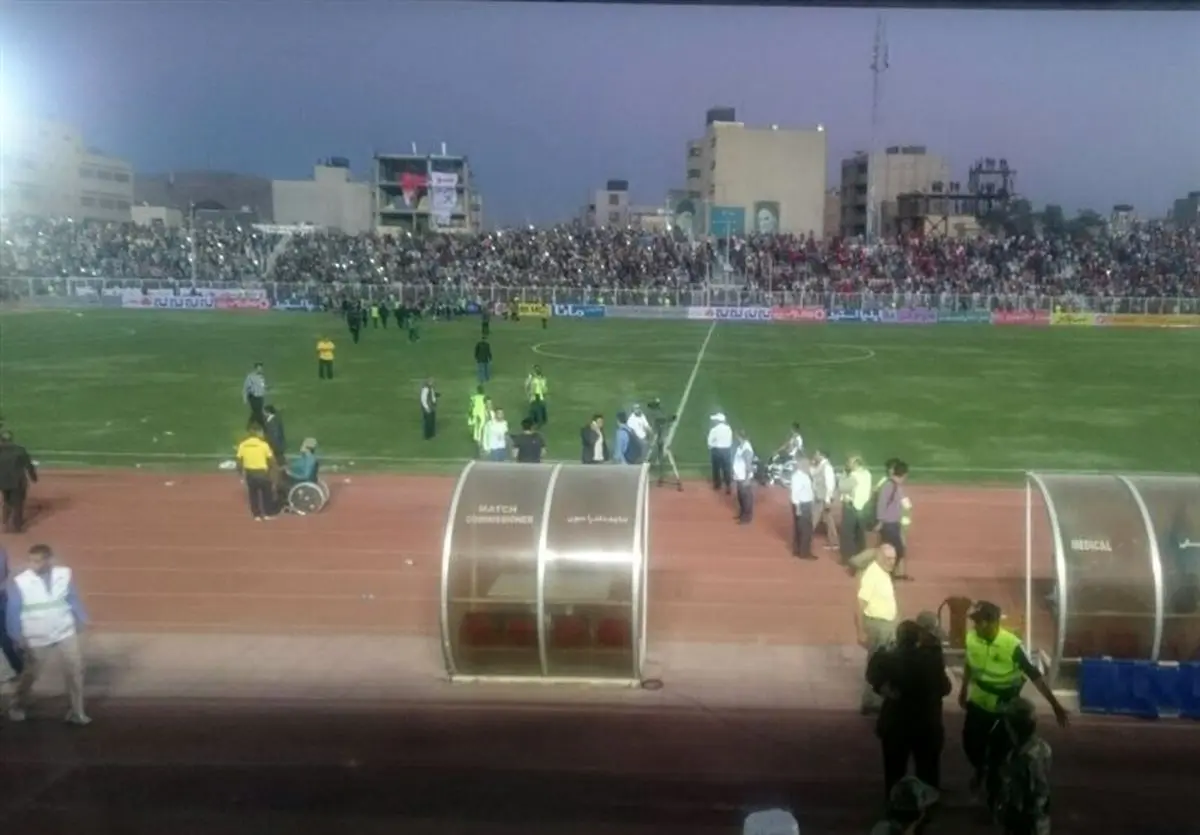 کارناوال شادی در خیابانهای شیراز بعد از پیروزی قشقایی مقابل پرسپولیس