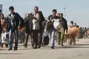 برگشت مهاجران افغان از ایران افزایش یافته است
