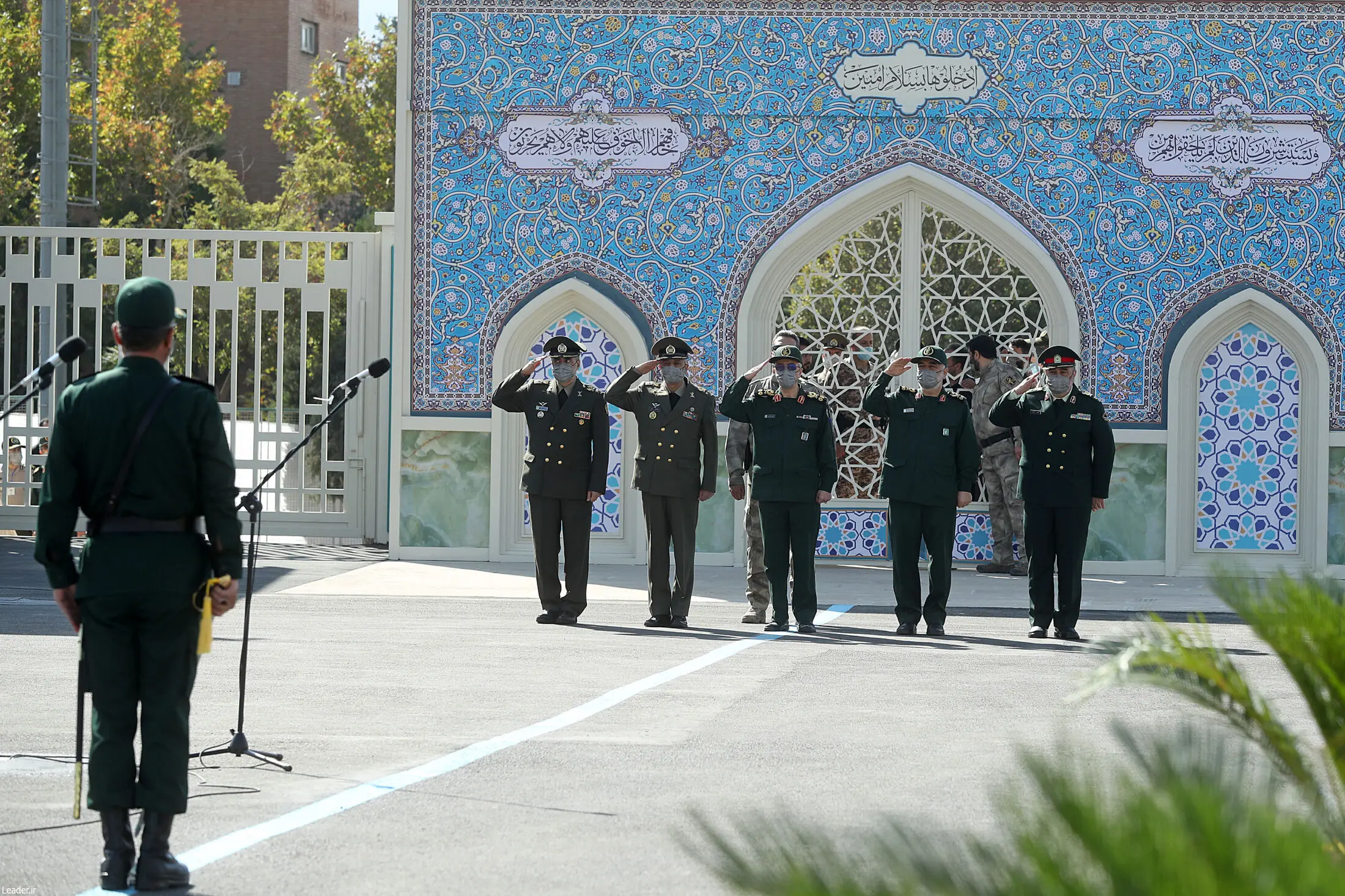 مراسم مشترک دانش‌آموختگی دانشگاههای افسری نیروهای مسلح در دانشگاه امام حسین(ع)/گزارش تصویری