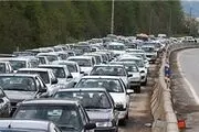 ترافیک پرحجم در تمام محورهای برون‌شهری