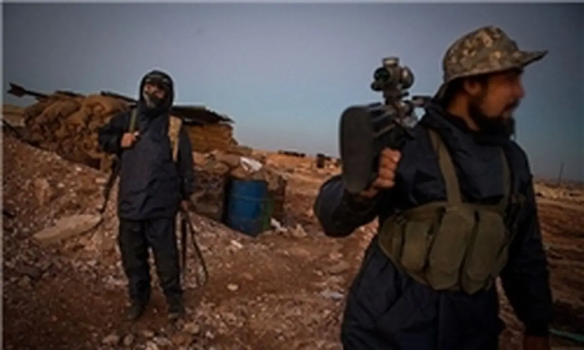 حضور فرماندهان 18 ساله در  خط مقدم حلب 