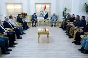 
دیدار فرمانده الحشد الشعبی با سردار رادان در بغداد + عکس
