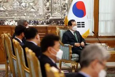 دیدار نخست وزیر کره جنوبی با رئیس مجلس