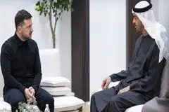 جزییات رایزنی بن زاید و زلنسکی در ابوظبی