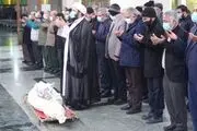 تطهیر پیکر سردار عبدالرسول استوار در بهشت زهرا

