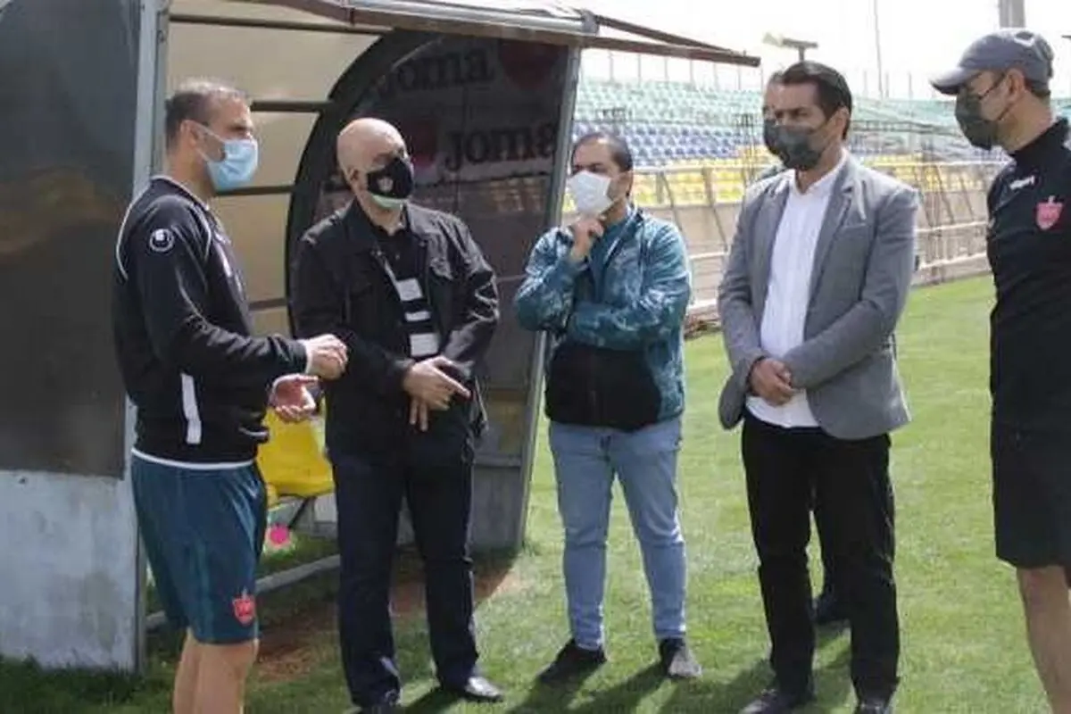 تمرین پرسپولیس؛ قول صدری به بازیکنان پرسپولیس