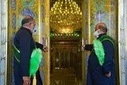 مراسم بازگشایی حرم حضرت شاهچراغ (ع)/ گزارش تصویری
