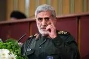 رونمایی سردار قاآنی از کمربند امنیتی جدید مقاومت