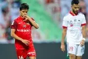تساوی شباب الاهلی مقابل الاتحاد با بازیکنان ایرانی