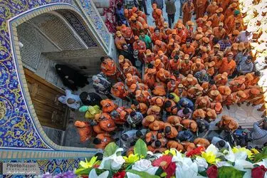 پاکبانان مشهدالرضا ميهمان حرم مطهر رضوي (4)