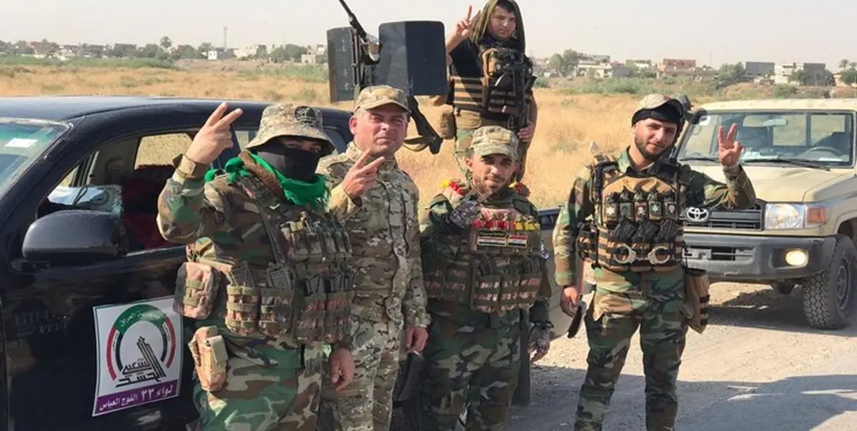 دفع حمله عناصر داعش توسط حشدالشعبی
