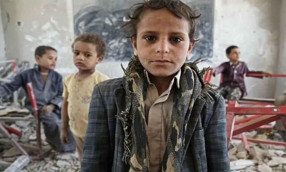 جنگ یمن ۲ میلیون کودک را آواره کرد