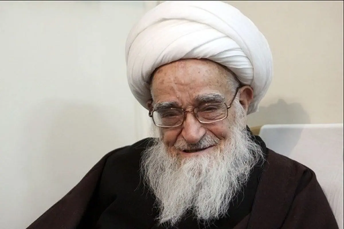 مزار آیت‌الله صافی گلپایگانی در کربلای معلی +عکس